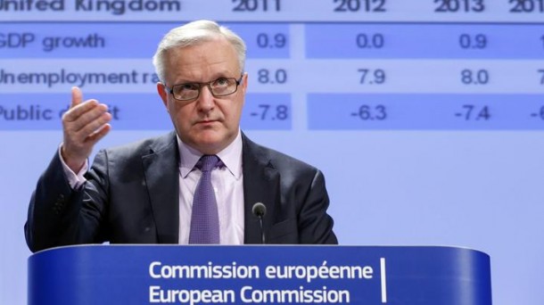 EU's top economics official Olli Rehn. Photo: EFE 