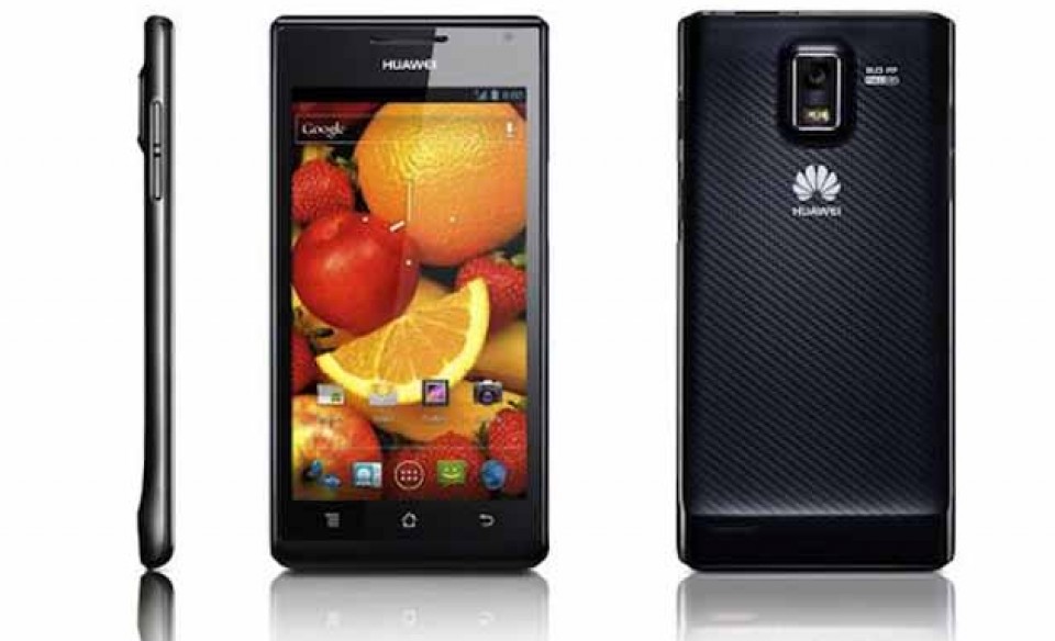Huawei Ascend P2 telefono mugikorra. Argazkia: brainzum.com