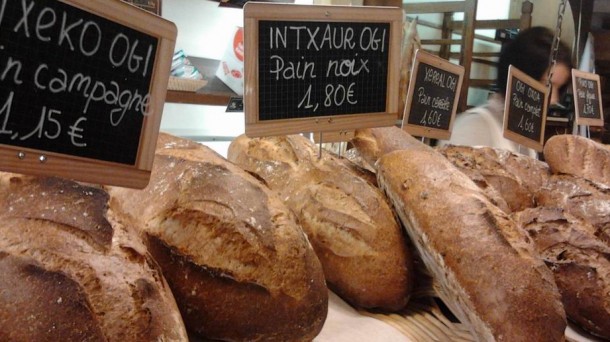 La boulangerie Le Four à bois, à Bayonne, rue Pannecau. Photo: Euskal Moneta