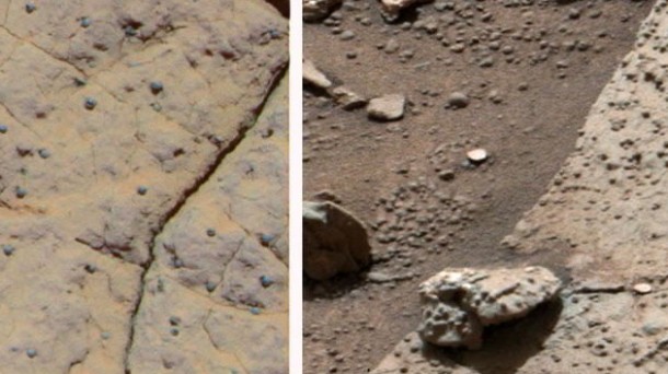 Analysis of rock powder showed Mars was habitable. Photo. EITB