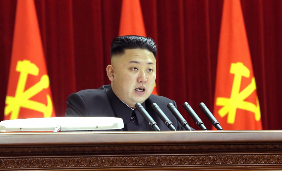 Kim Jong Un presidente de Corea del Norte.