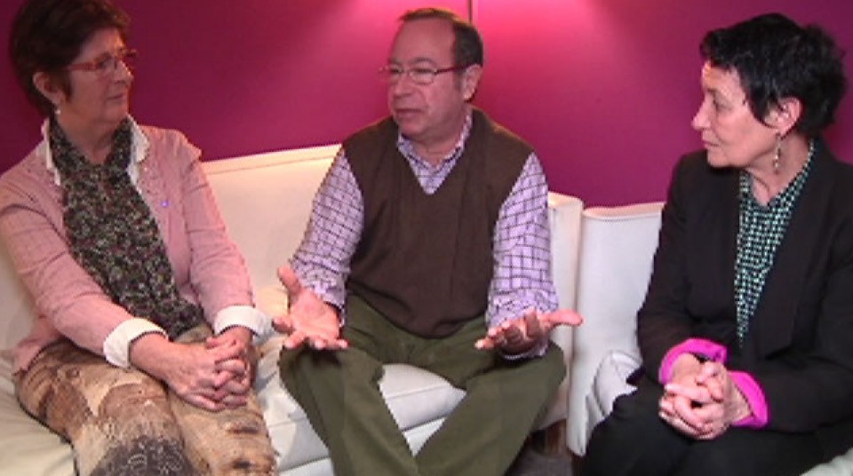 Imagen de la entrevista a los padres de Iñigo Cabacas en '60 minutos'. Foto: EiTB