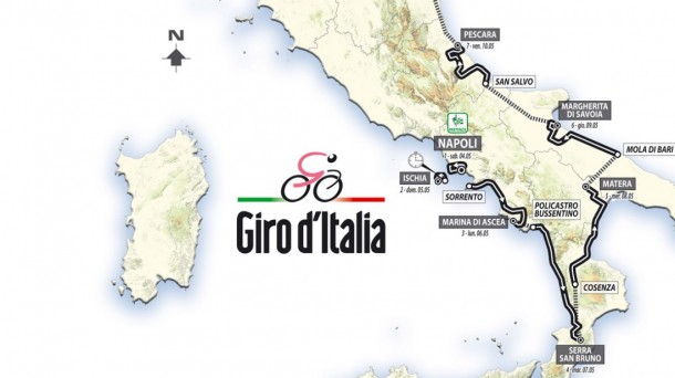 Giro de Italia 2013. Foto: EFE