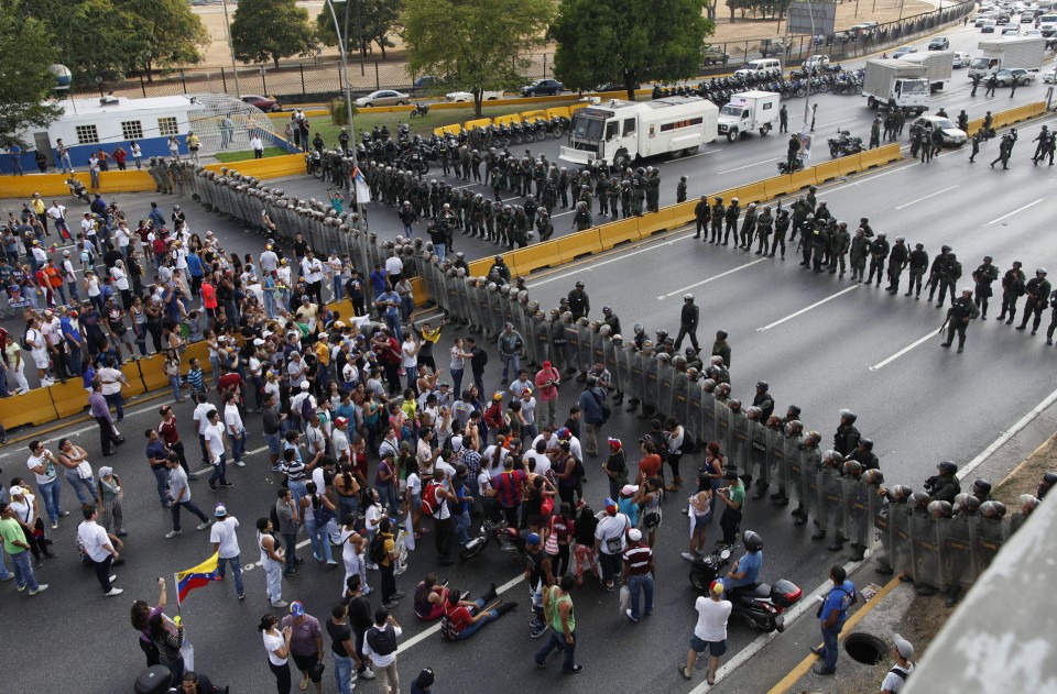 Venezuela, disturbios, capriles, maduro, EFE