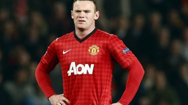 Wayne Rooney es el jugador más en forma de los diablos rojos. Efe.