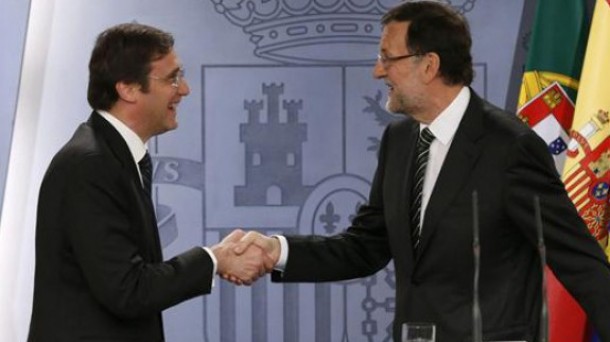 Rajoy and Passos Coelho. Photo: EFE