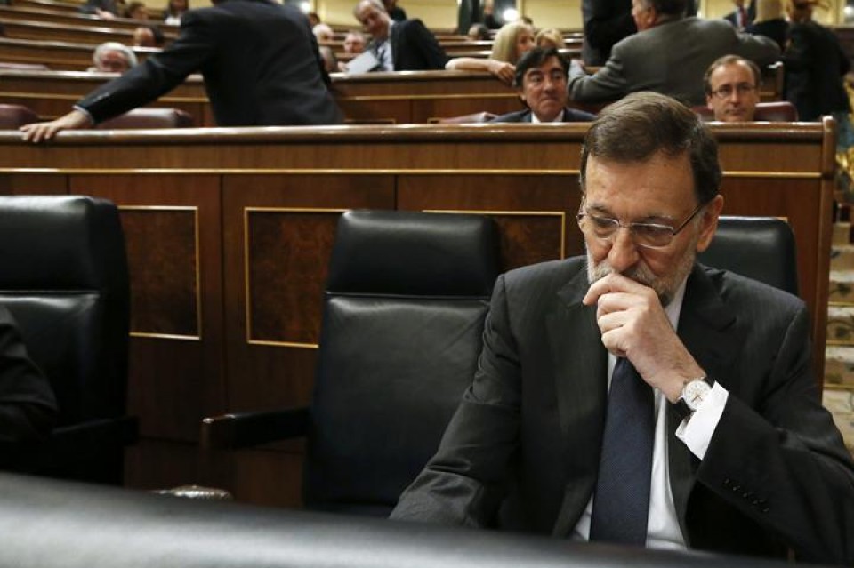 Mariano Rajoy Espainiako Gobernuko presidentea. EFE.