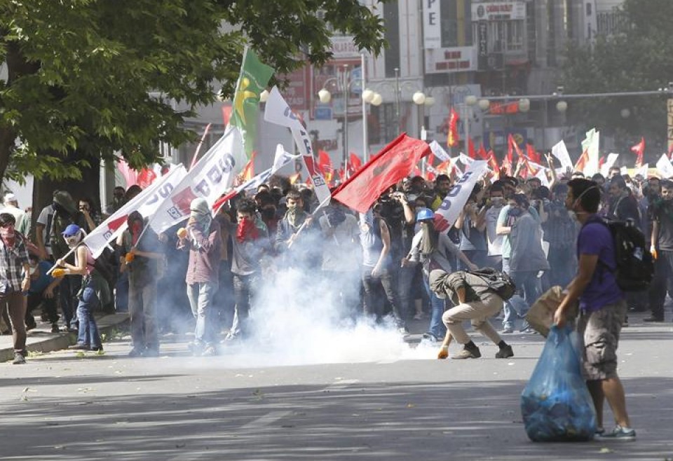 Protesta en Ankara. EFE