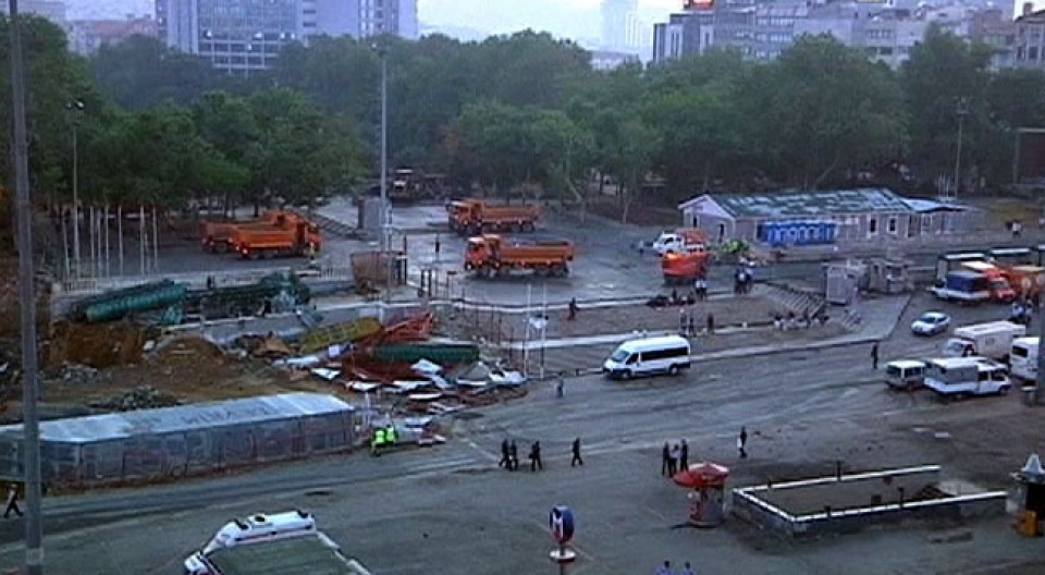 Vista de la plaza Taksim de Estanbul. Foto: eitb.com
