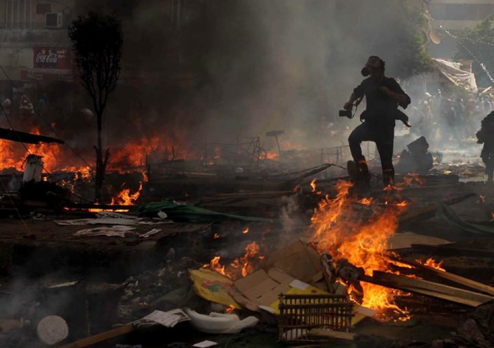 Los enfrentamientos no cesan en Egipto. Foto: EFE