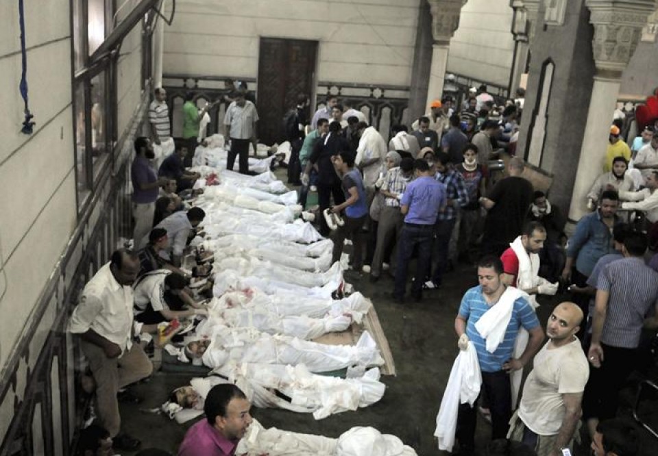 El Gobierno egipcio ha reconocido ya más de 100 muertos. Foto: EiTB