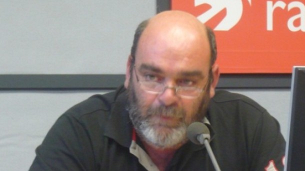 José Antonio Gobea, presidente de UAGA, sindicato agrario alavés