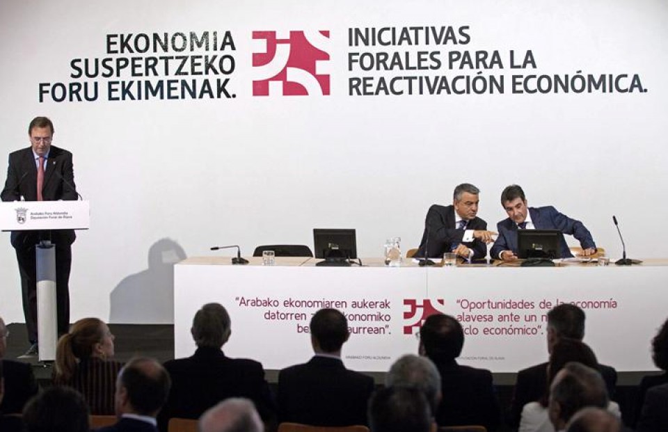 Presentación del Plan para Reactivar la Economía. Foto: EFE