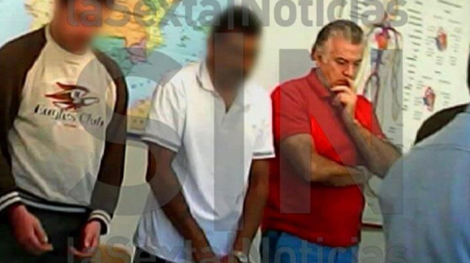 Imágenes del extesorero del PP Luis Bárcenas en la prisión Soto del Real (Madrid). EFE
