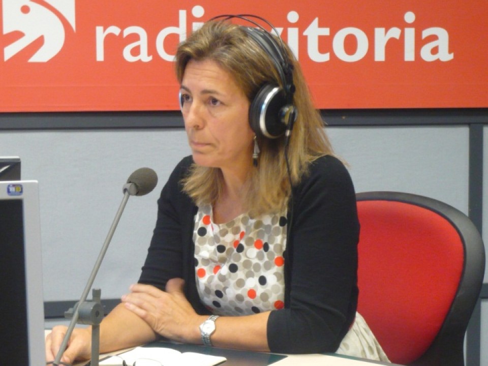 Ana Oregi, consejera de Medio Ambiente del Gobierno Vasco. EITB. 