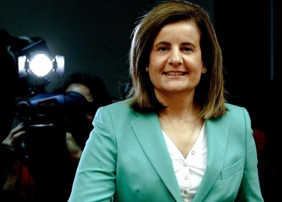 Fatima Bañez, ministra de Empleo y Seguridad Social. Foto: Efe.
