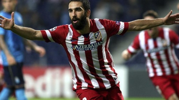 Arda Turan hizo el segundo gol del Atlético. Foto: EFE