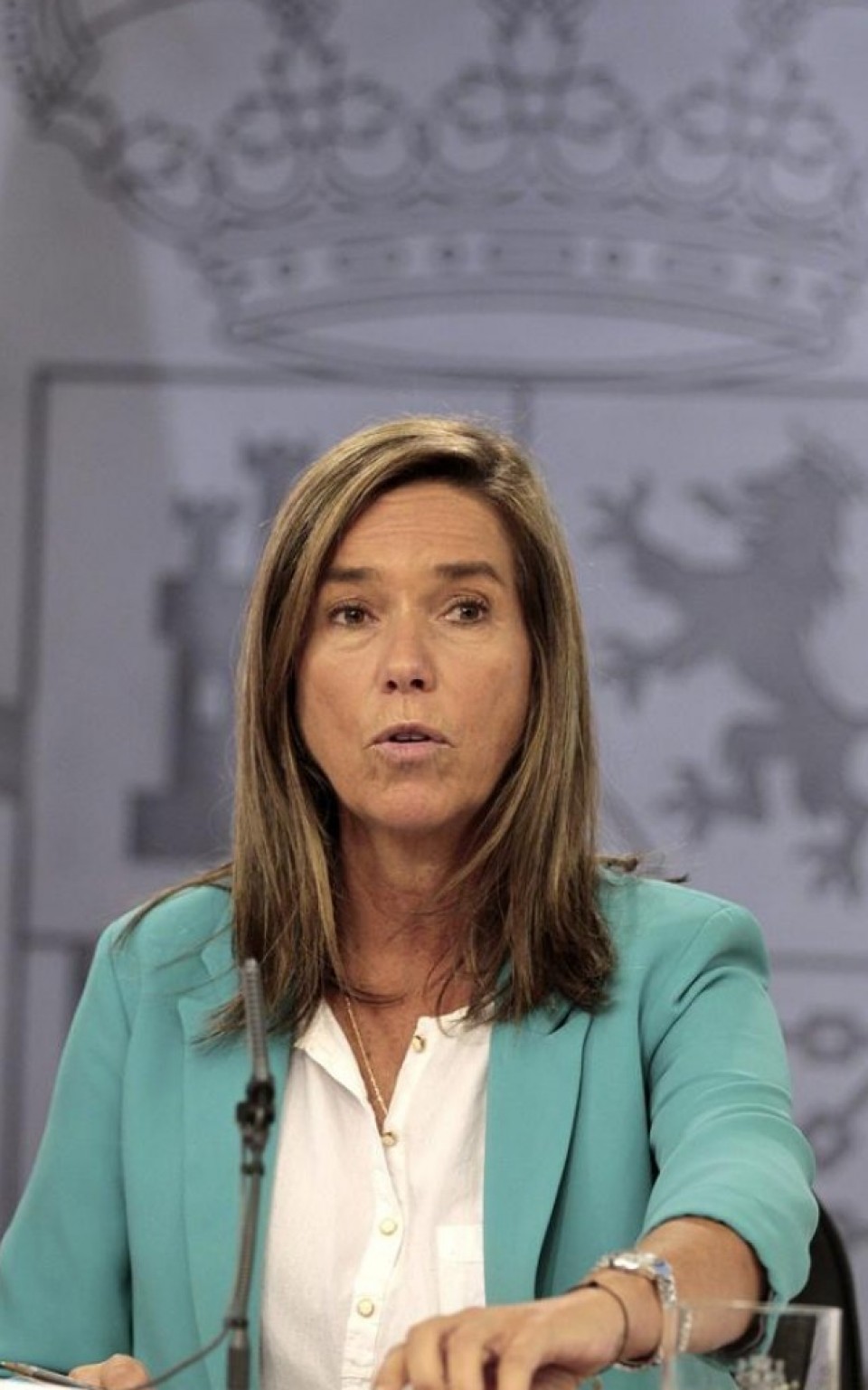 Ana Mato Espainiako Gobernuko Osasun ministroa. EFE