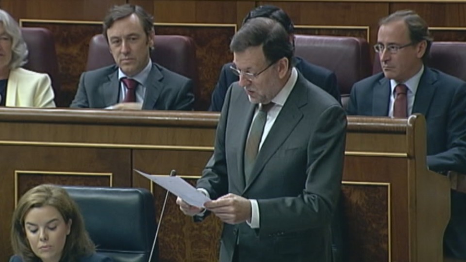 "Es una interpretación lógica, de sentido común y muy útil", ha dicho Rajoy. Foto: EFE
