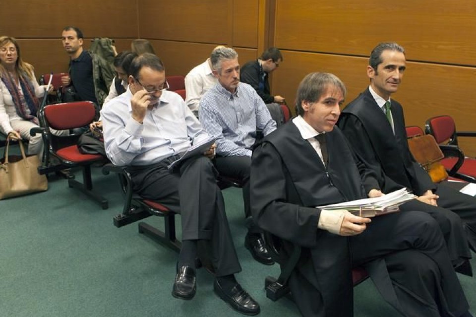 Joan Villadelprat durante el juicio