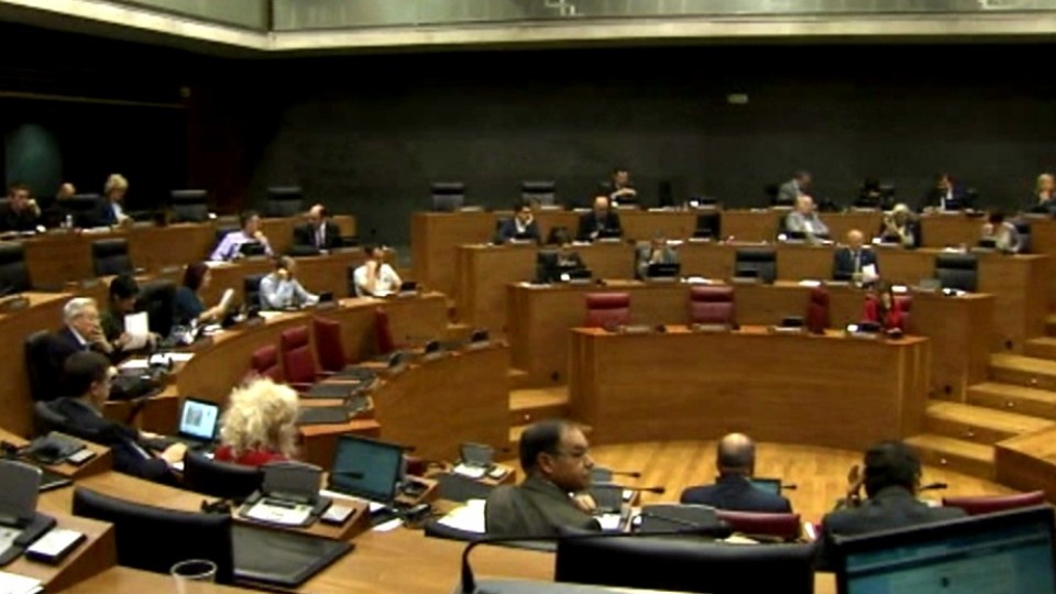 Parlamento navarro. Imagen de archivo: EiTB