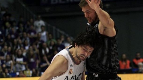 Real Madrid-Bilbao Basket. Foto: EFE