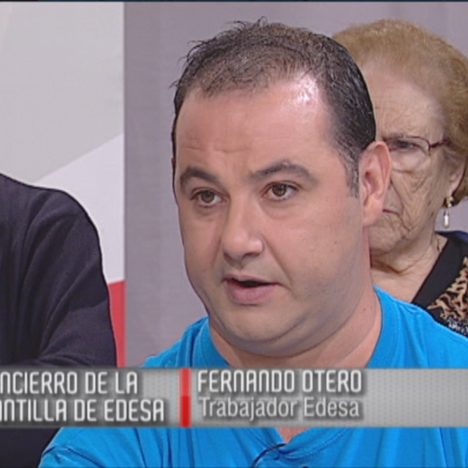 Trabajador de Edesa: 'El gobierno vasco debería intervenir'