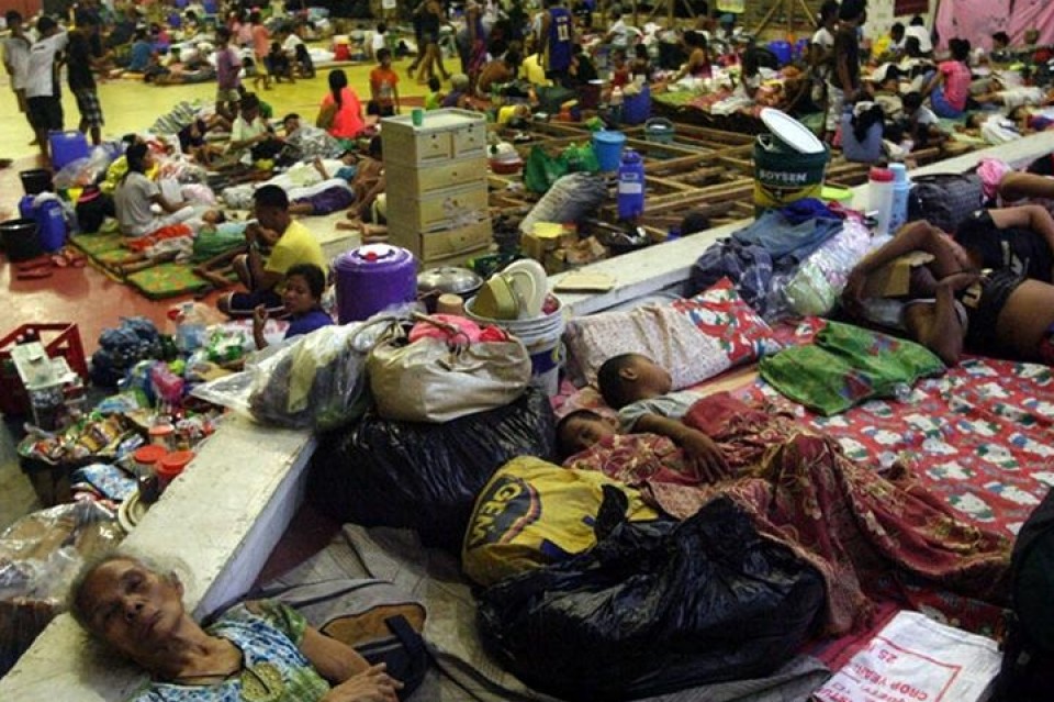 Tifón Yolanda en Filipinas
