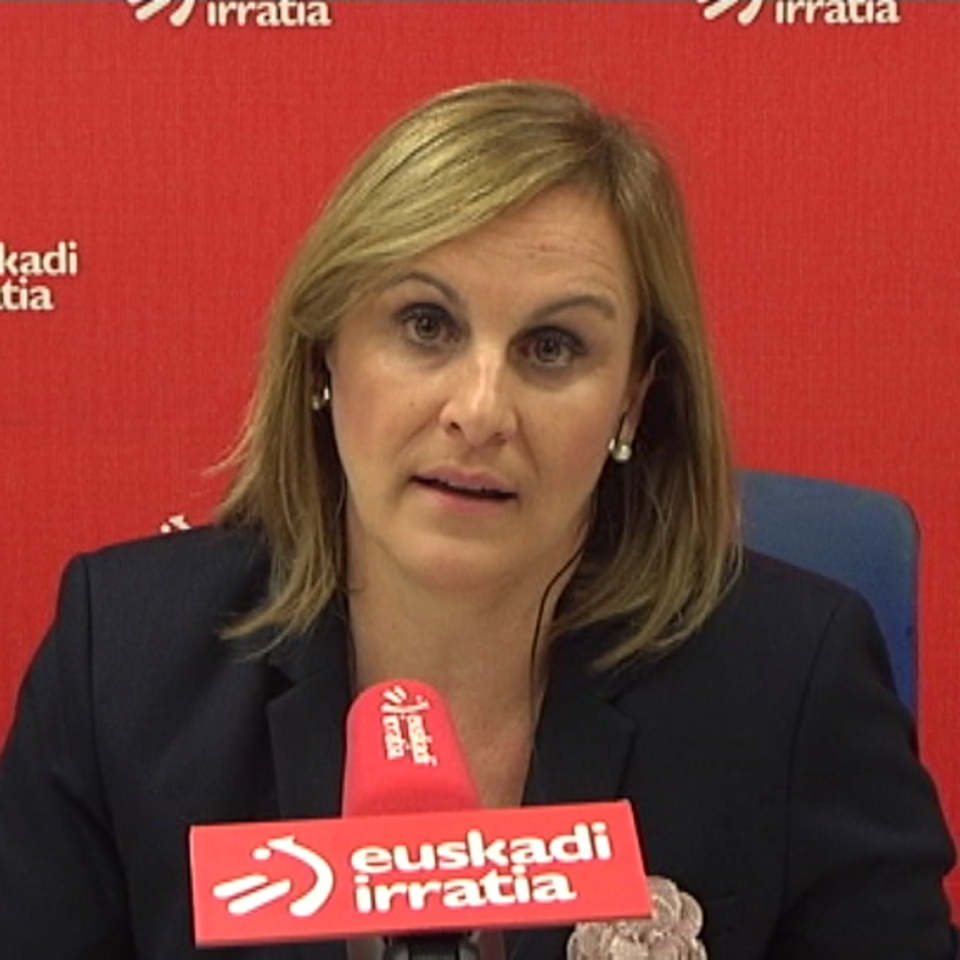 La presidenta del Bizkaia Buru Batzar (BBB) del PNV, Itxaso Atutxa. Foto: EiTB