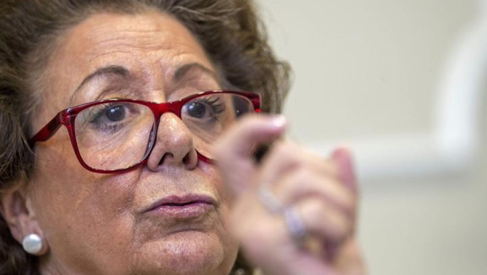 Rita Barberá, alcaldesa de Valencia. Foto: EFE