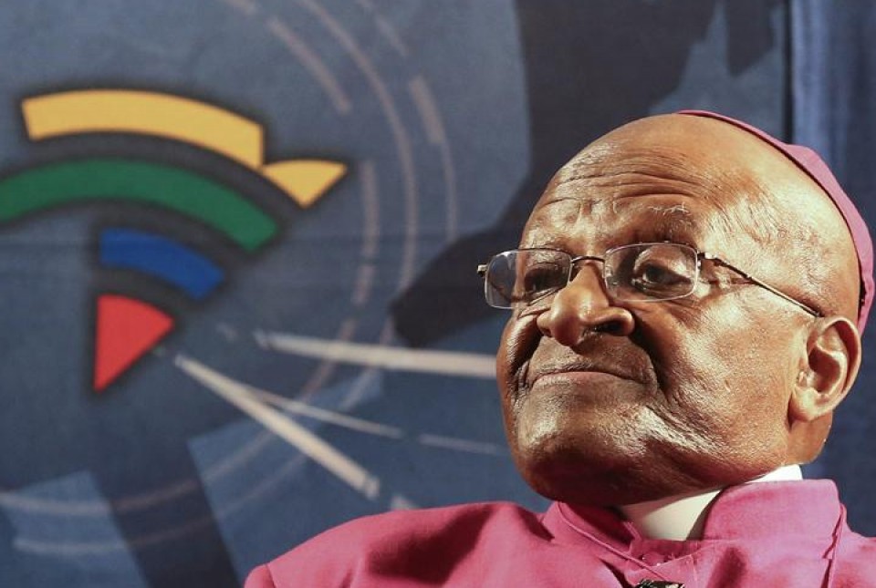 El premio Nobel de la Paz Desmond Tutu. Imagen de archivo: EFE