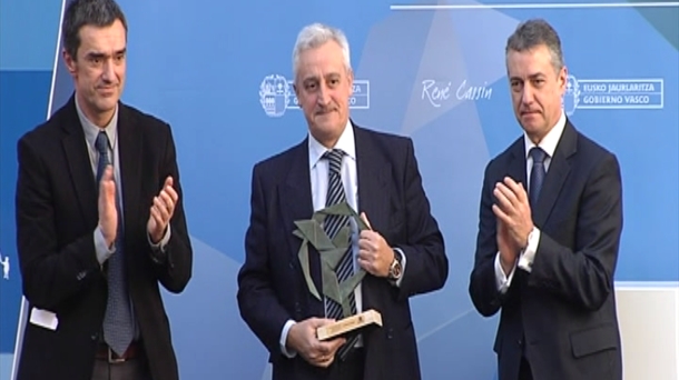 CEAR Euskadi recibe el premio René Cassin de Derechos Humanos