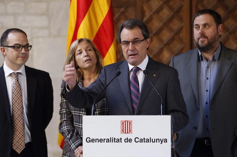 Artur Mas, presidente de Cataluña. EITB.