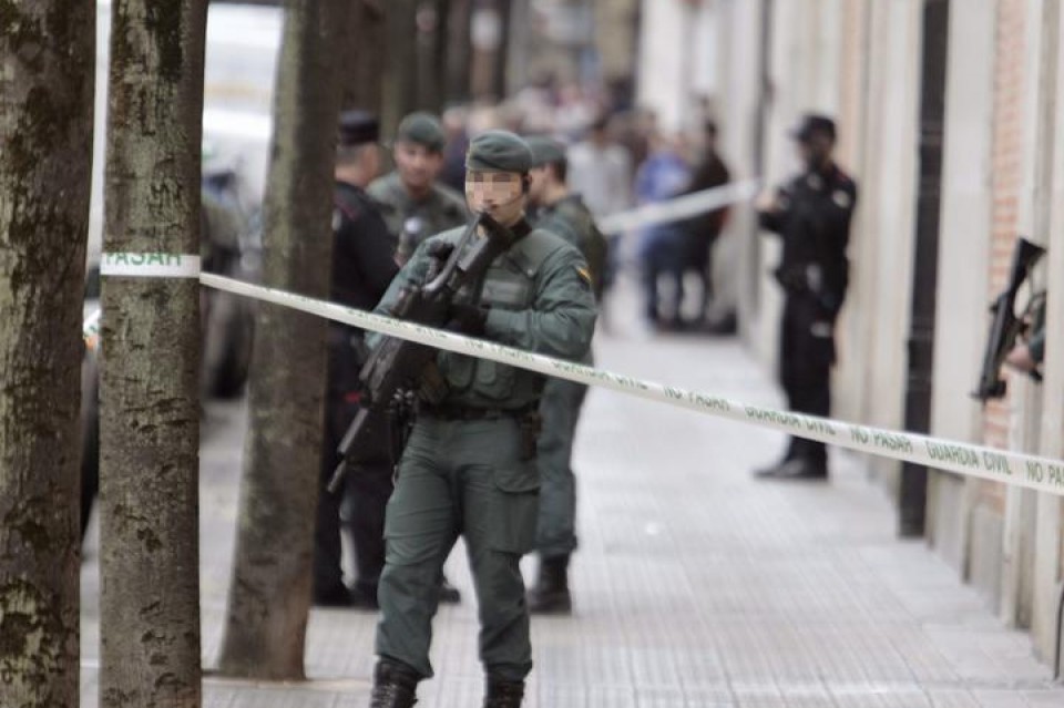 La detención se produjo en la capital vizcaína. Foto: EFE