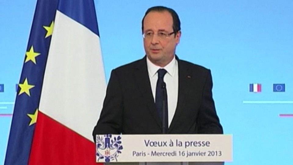 La rueda de prensa de Hollande crea gran espectación en Francia