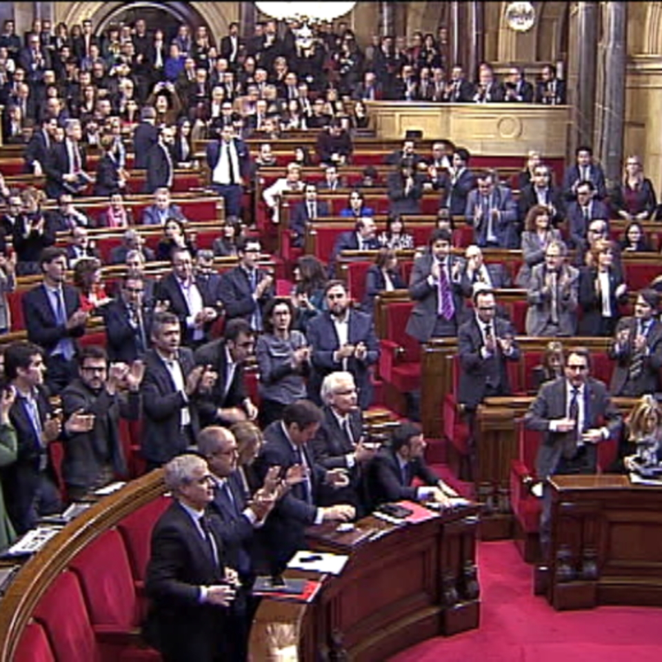 El Parlament catalán. EiTB