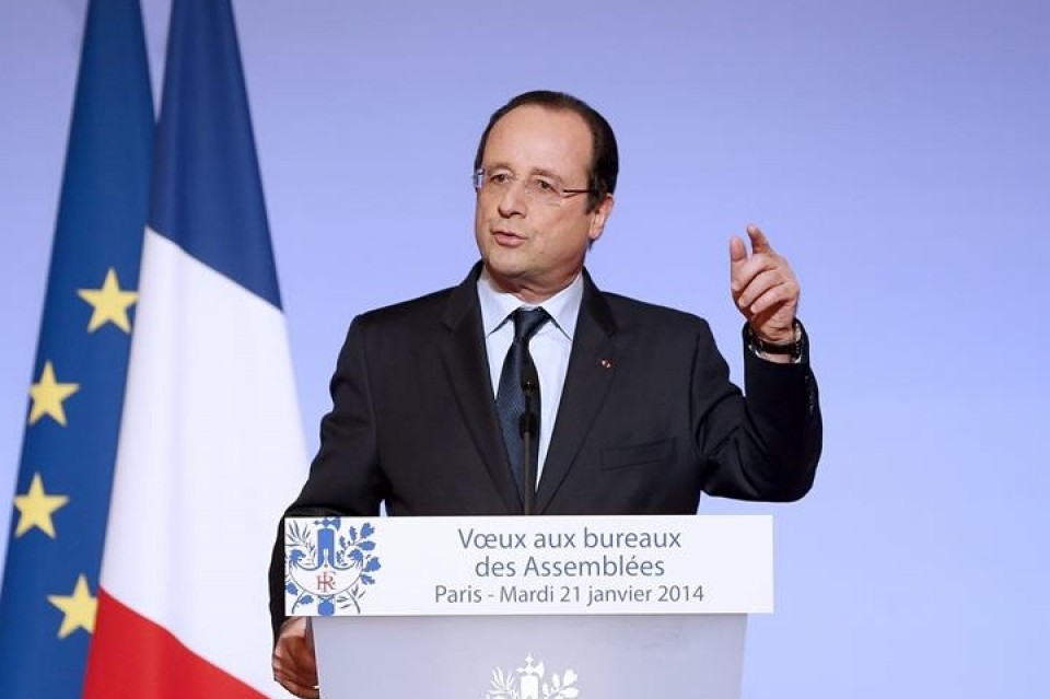 El presidente del Gobierno francés, Françoise Hollande.