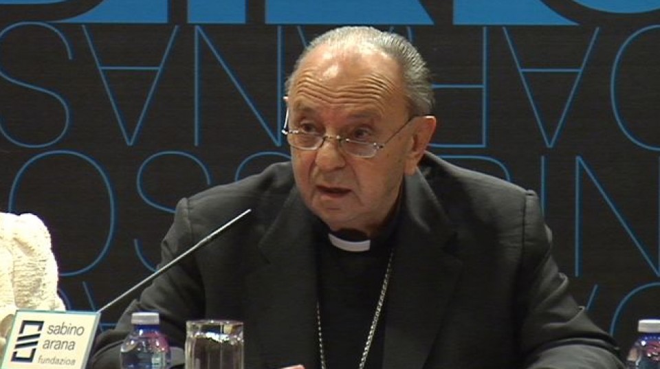El obispo emérito de Donostia-San Sebastián, Juan María Uriarte. Imagen de archivo: EiTB