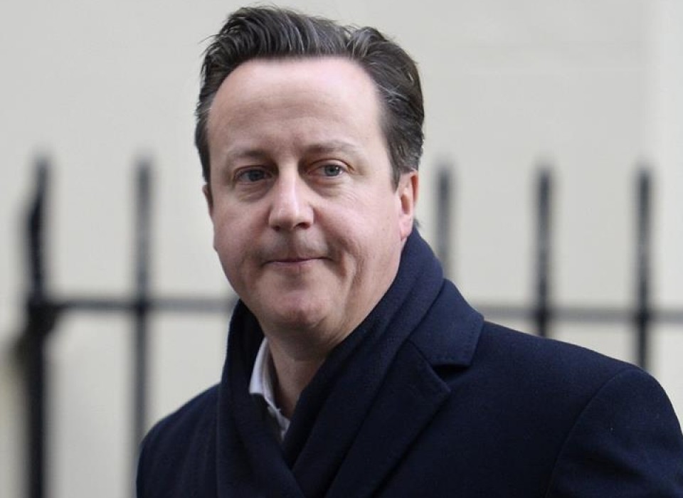 David Cameron Britainia Handiko lehen ministroa. Artxiboko irudia: EFE