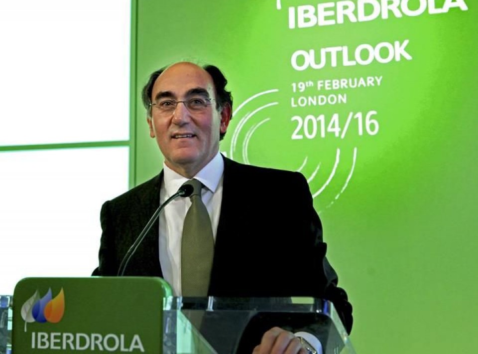 Ignacio Sánchez Galán presidente de Iberdrola. Foto: EFE
