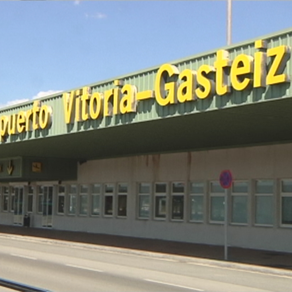 Aeropuerto de Foronda (Vitoria-Gasteiz). Imagen de archivo: EiTB