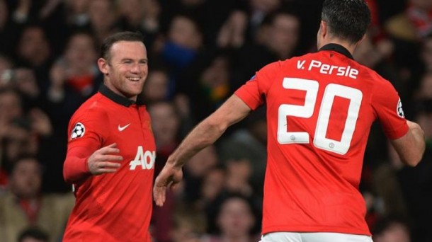 Rooney y Van Persie, en la remontada del Manchester United / EFE.