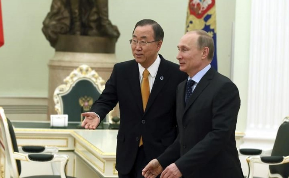Ban Ki-moon Putin efe
