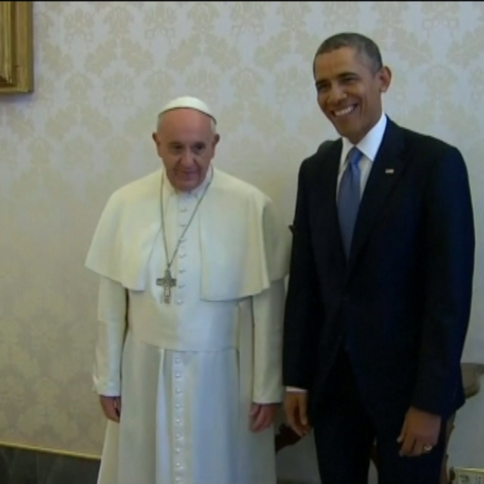Primera reunión entre Obama y el Papa Francisco