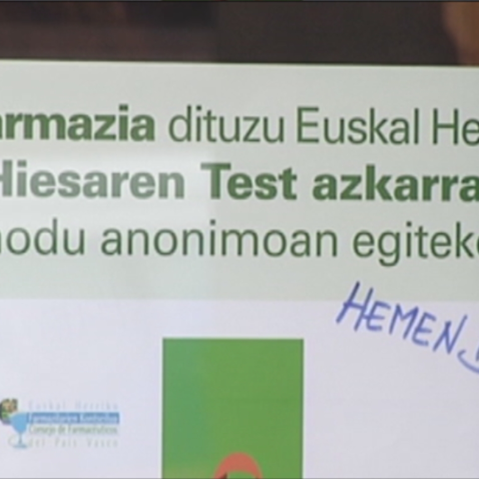 Euskadi tuvo 143 nuevos casos de VIH en 2013