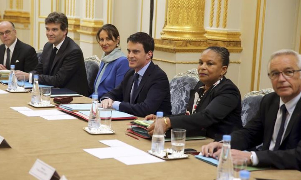 Reunión gobierno francés EFE
