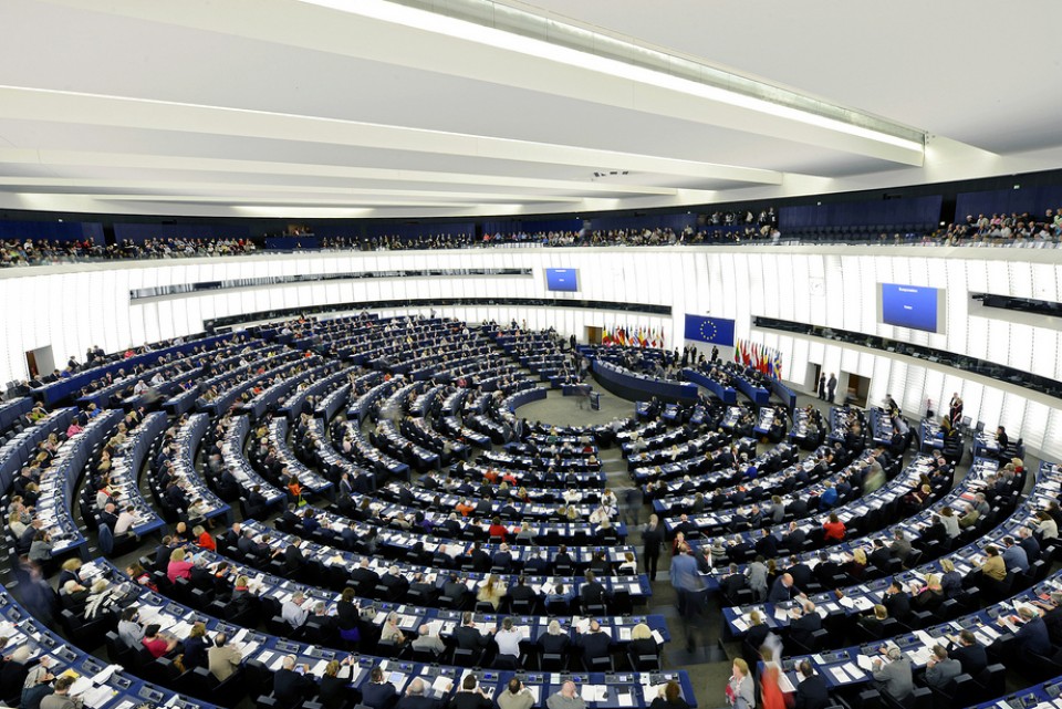 Europako Parlamentua. Artxiboko irudia: EiTB