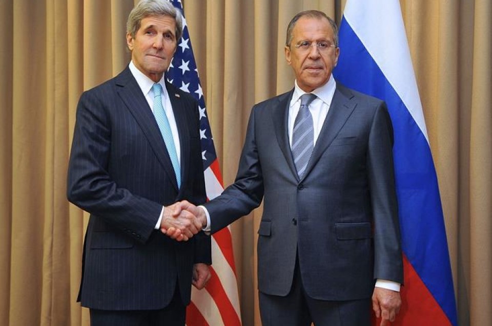 Kerry y Lavrov EFE