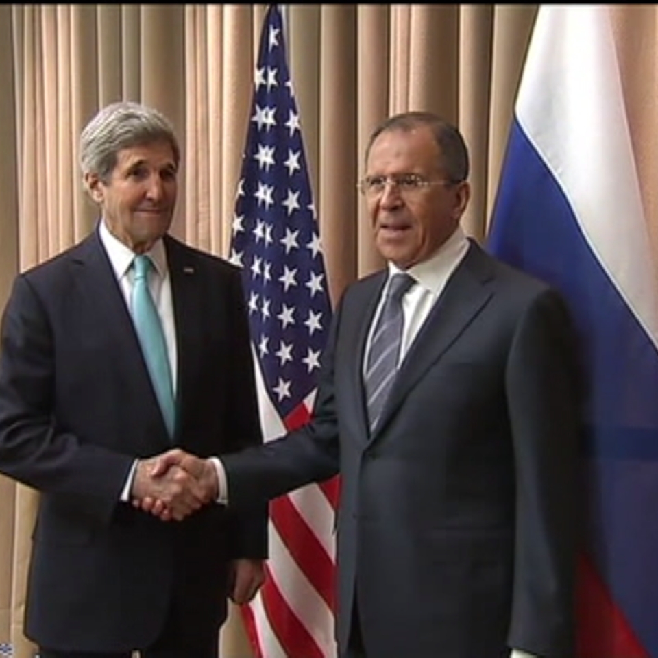 Kerry y Lavrov EFE