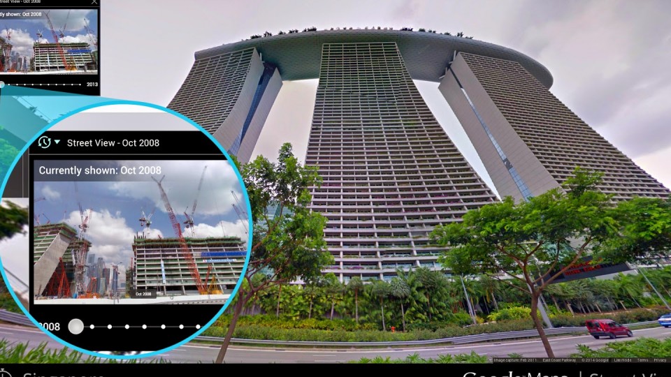 Google Street Viewek denboran bidaiatzera gonbidatzen zaitu. Argazkia: Google Street View